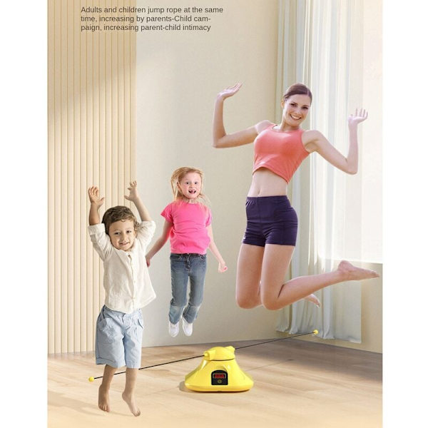 Intelligent Automatisk Elektrisk Fitness Hopperep Maskin Elektronisk Justerer Telling Hopperep,C