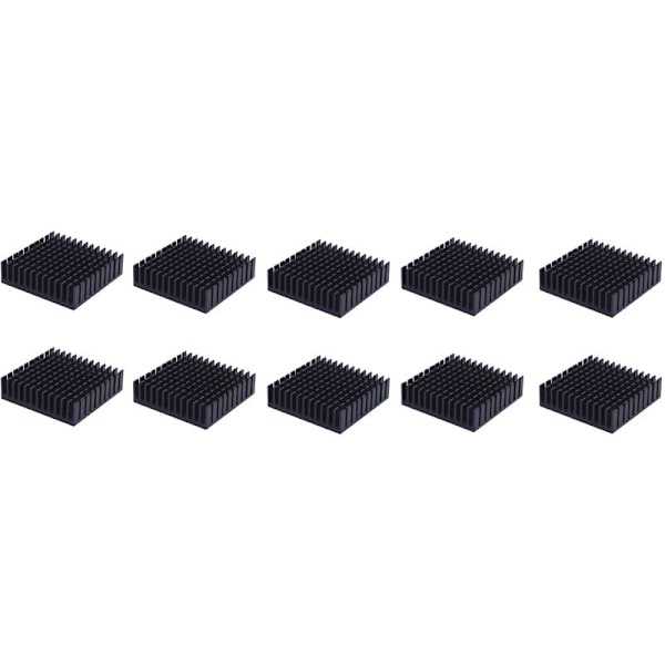 10Pcs/Lot 40X40X11Mm 40Mm Aluminum Heat Sink Heatsink Cooler for LED Light