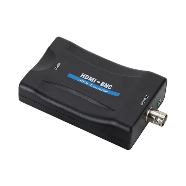 PAL/NTSC-kompatibel HDMI till BNC ljud- och videokonverteradapter med USB-strömkabel