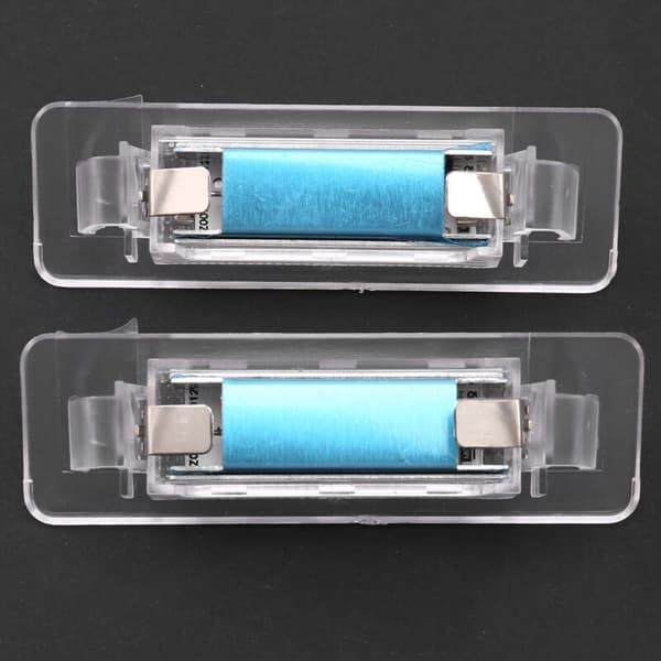 LED-skiltlys for W210 W202 E300 E55 C230, feilfri, 12V 6500K hvitt lys