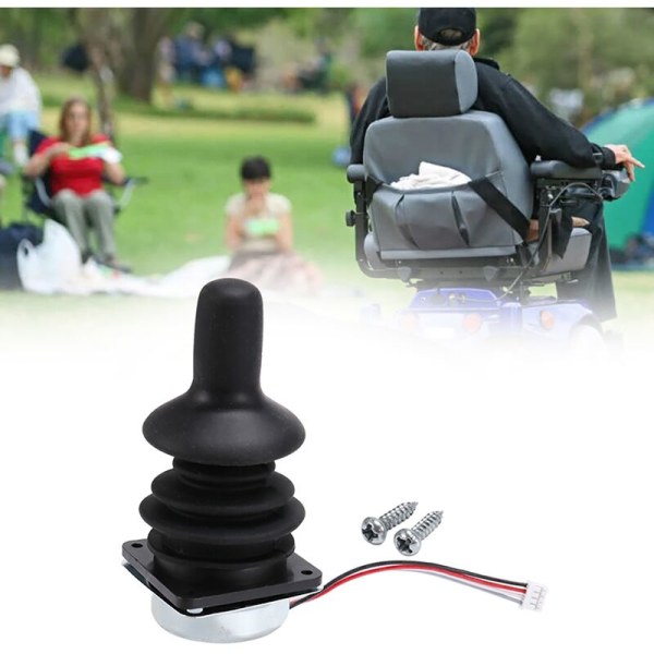 Universal Elektrisk Rullestol Rocker Kontroller 360 Graders Rotasjon Intelligent Joystick