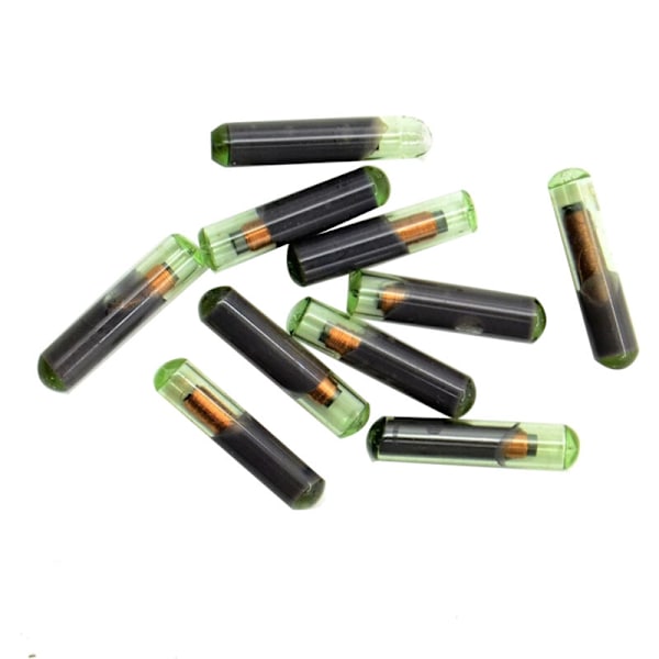 1 stk ID48 ID 48 fjernkontrollnøkkel glass transponder kryptobrikke ulåst kopi for Seat bil