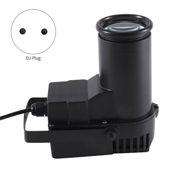 10W RGBW 4 i 1 DMX LED Projektor Farve Scene Lys 6 Kanaler Lys med Stemmestyring EU Stik