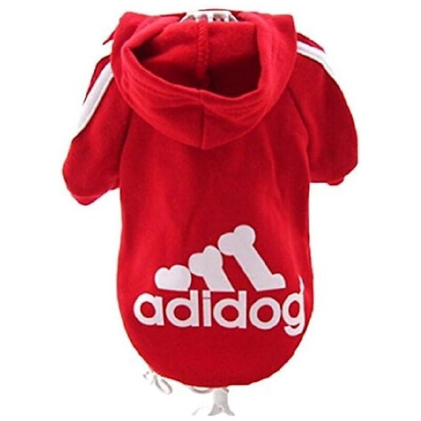 Sport Hund/Kat Hoodie Størrelse S til 9XL 7 Farver Rød M