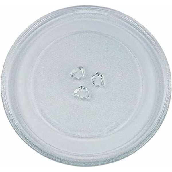 Mikron aaltopöytä 24,5 cm, mikroaaltouuni levy 245 mm, lasinen aaltopöytä, vaihtolevy, lasilevy, lasinen aaltopöytä mikroaaltouunille