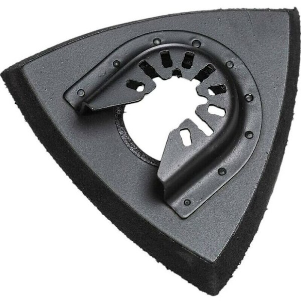 90mm Trekantformede Slipeskiver - Oscillerende Multiverktøy Slipeskiver for Tresliping, 2 Stykker
