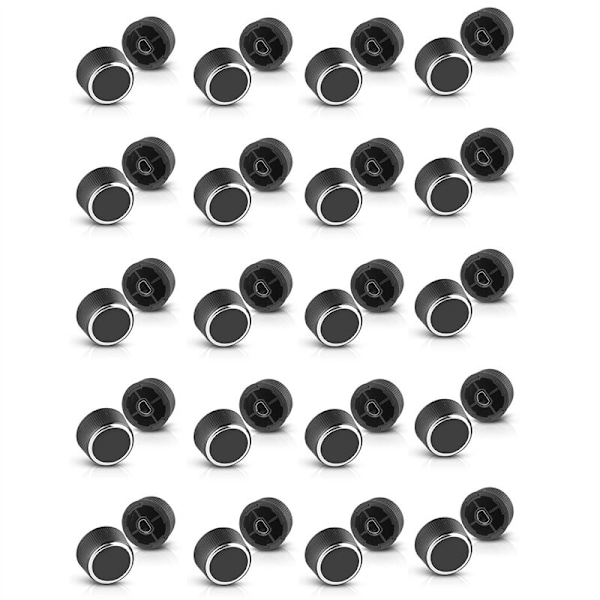 40Pcs Rear Audio Volume Control Radio Knob Dial Tuner for 07-13 Acadia 22912547 Repair Kit