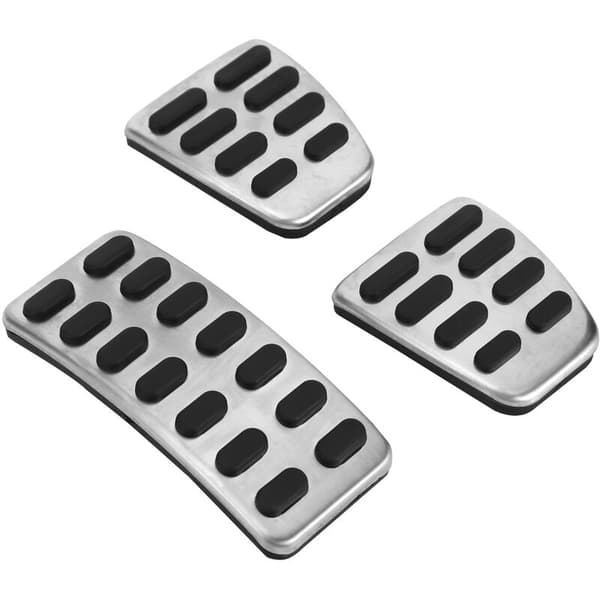 Rustfrit stål bil gaspedal bremsepedal koblingspedal til sedan hatchback 2012-2015
