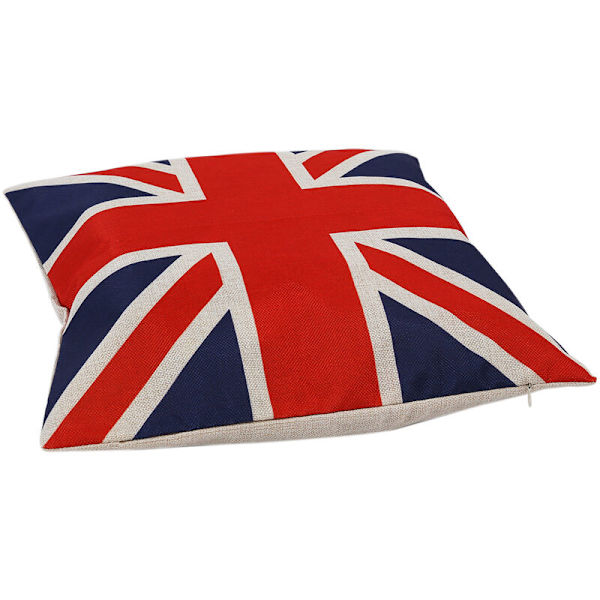 SODIAL(R) Vintage Britisk Stil Union Jack Flagg Pute, Pute