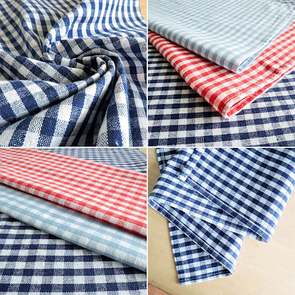 Keittiöpyyhe (3 kpl) - 40x60 cm - Retro-ruudullinen pyyhe - Astioiden ja käsien kuivaamiseen - Monivärinen