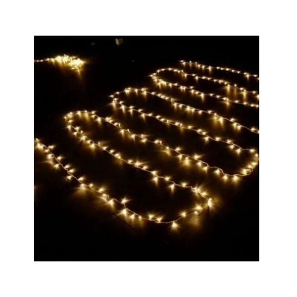 100M 600 LED-ljusslinga Karneval Bröllop Utomhus Inomhus Trädgårdsbelysning（Varmvit）--