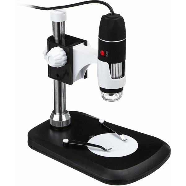 1600X 8 LED USB Digitalt mikroskop för Windows 7 8 10 Vista XP 2000 Android-telefoner