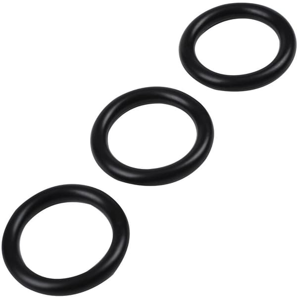 5 stk. 35 mm x 5 mm gummi O-ring O-ring sort