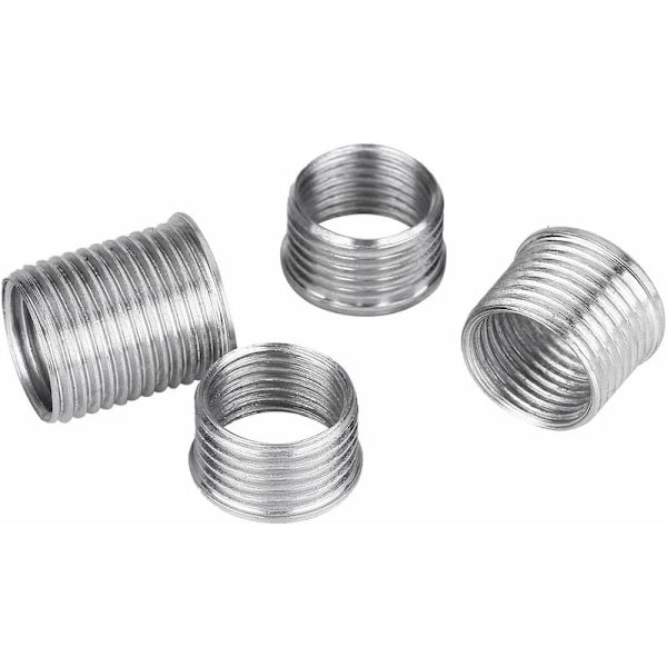 14mm Tændrør Reparation, 5 stk Kulstofstål Tændrør Gen-gevind Reparation Værktøjssæt med Indlæg til Reparation af 14mm Tændrør