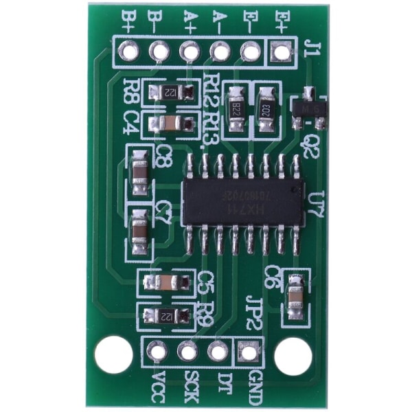 5 stk H X 711 Dual Channel Lastcelle 24 Bit Presisjon A/D Trykksensor Modul