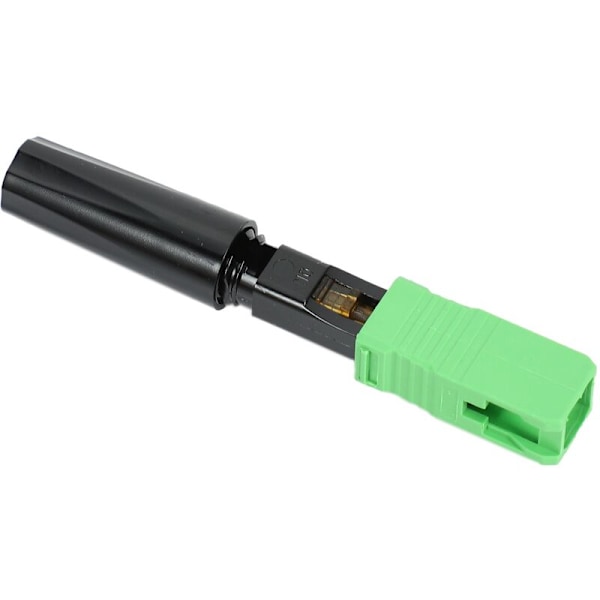 10 stk FTTH Integrerte Connector SC / Grønn Plast Fiberoptisk Connector
