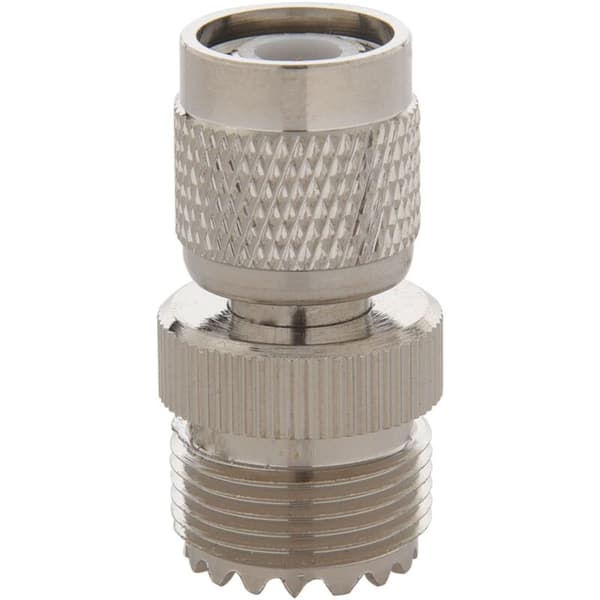 Han til PL259 UHF Adapter Stik, Sølv