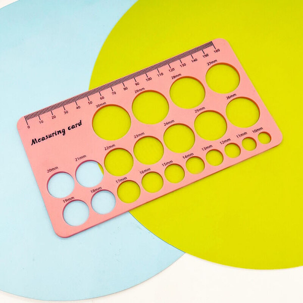 Nippelmått, mjukt silikonnippelklämma storleksmätverktyg Nippelklämma Bröstpump storleksmätverktyg för nya mammor