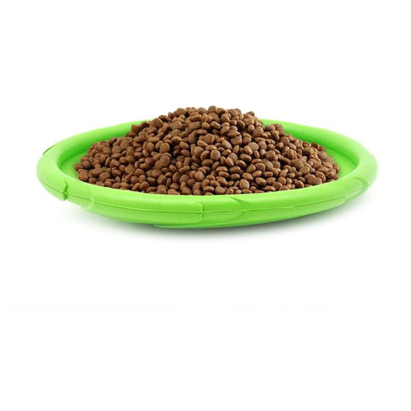 Frisbee hundeskål (mørkegrønn)