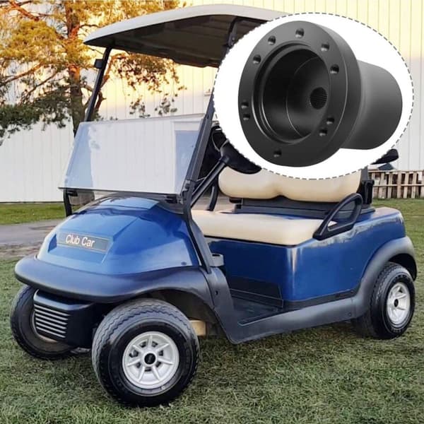 Adapter til golfvognsrat til Club Car - sort