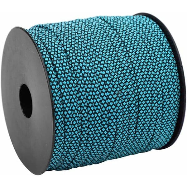 Paracord Campingrep, 7-kärnig förtjockad Paracord räddningsrep för att binda tält, 50m 4mm Campingrep