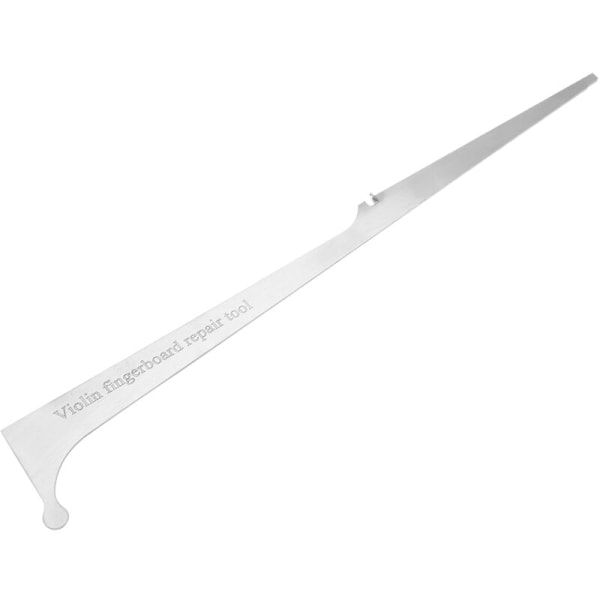 Rostfritt Stål Fingerbräda Reparationslinjal Violin Fingerbräda Linjal för 4/4 Violin Mätning Underhåll Verktyg