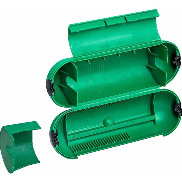 Säkerhetsbox / Skyddsbox för förlängningssladd, (Kabelsäkring, inomhusbruk) Grön（1 st）