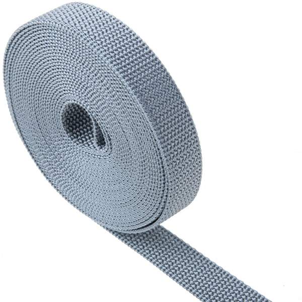 Perfekt tejp för persienner i grå nylon 22 mm x 6m