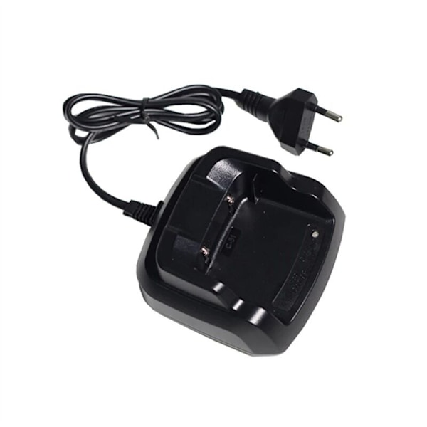 C-51 Batterilader Skrivebordsladingstasjon for UV-K5/UV-K6/UV-K58/UV-5R pluss Toveisradio EU-kontakt