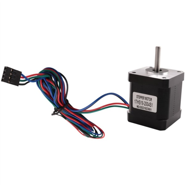 Nema 17 Stepper Motor 48Mm Nema17 Motor 42Bygh 2A 4 Wires (17Hs19-2004S1) Motor 1M Kabel for 3D-skriver Cnc Motor