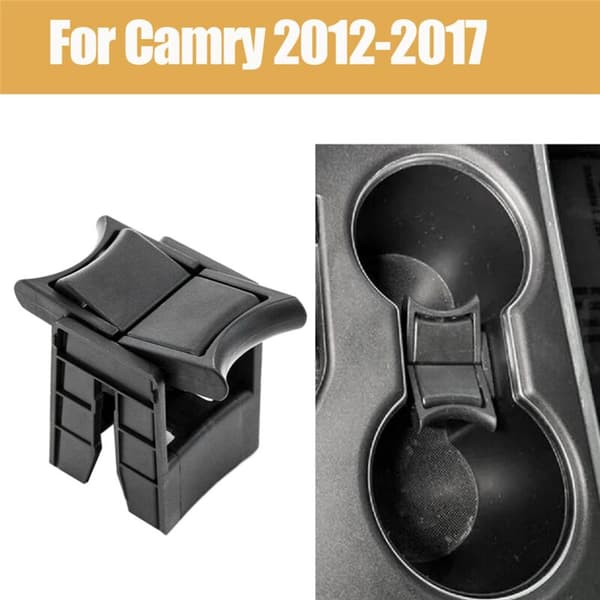 2X Center Console Cup Holder Insert Divider för 2012 2013 2014 2015 2016 2017 Ny 55618-06050