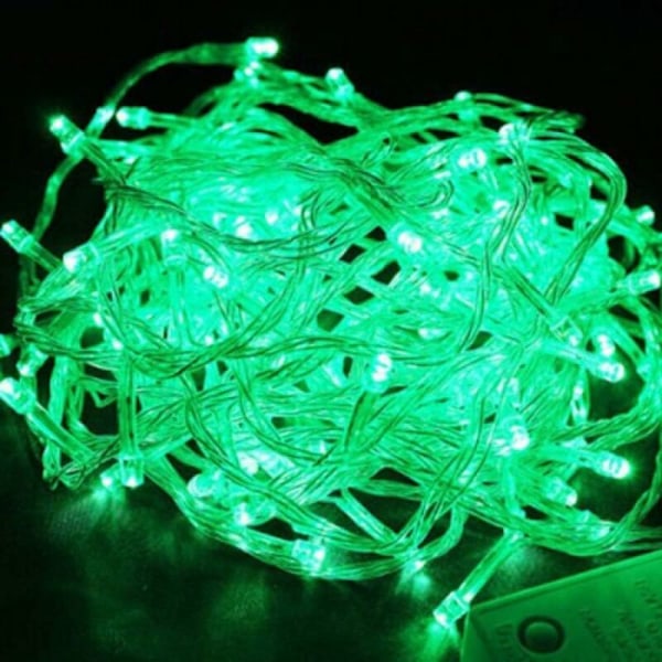 30M 300 LED Fejlys Carnival Bryllup Udendørs Indendørs Havebelysning, LED Lysstreng Træ Fejlys Juletræ Dekoration Girland, Grøn