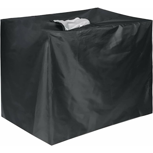 IBC Vattentankskydd med Blixtlås, 210D Regnvattentankskydd, Vattentätt Skyddshuvud i Aluminium, 120 x 100 x 116 cm