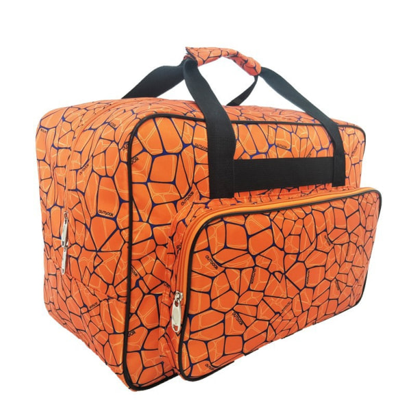 Handväska resväska, universal tygväska med ficka 1 st orange