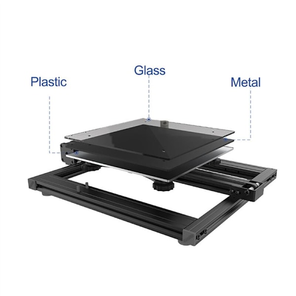 3D Touch Sensor V3.2 Pro Auto Leveling Bed Sensor Upgrade 3D Printer Precision Hot Bed Printing Sensor med 2 kabler