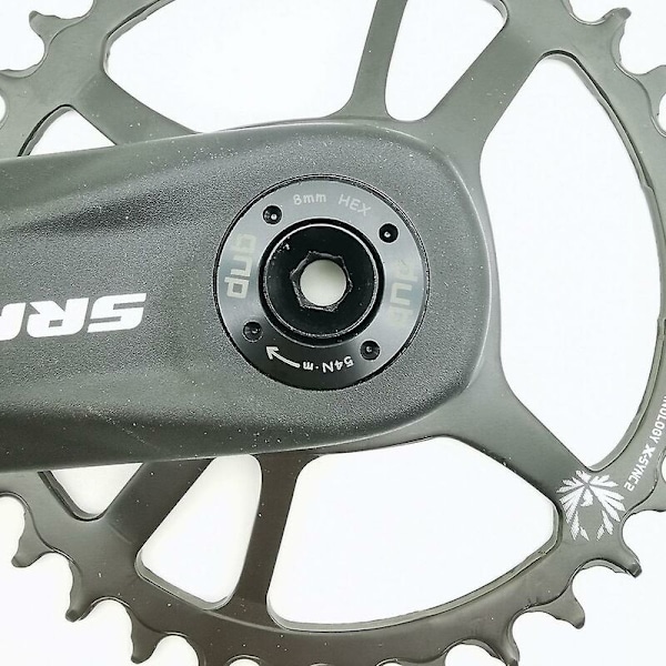 Alumiiniseos SRAM / Road Dub -kampiakselin pultti M18/m30, itseirtoava, musta