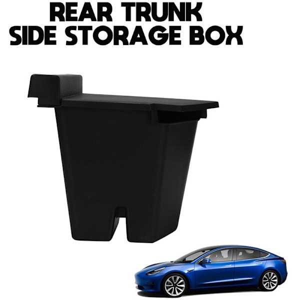Bilstam sidoförvaringslåda Organizer Space Filler för Tesla Model Y Bilstyling Tillbehör, Höger sida
