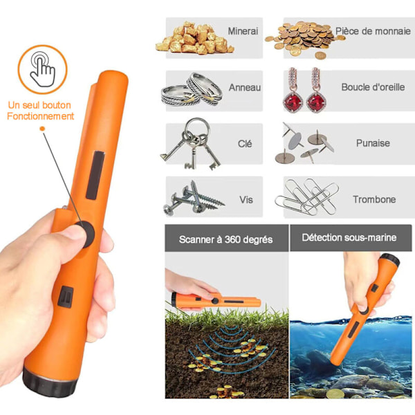 Garrett Pro-Pointer Pinpoint Underjordisk Metalldetektor Pinpointer Pinpointwanan -