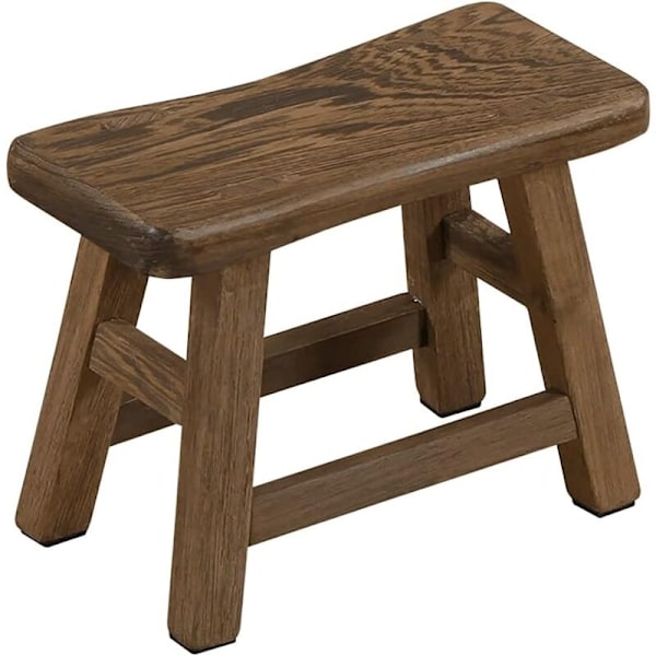 Liten rustikk trekrakk for fiske og stue 27 x 13 x 21 cm (tre)