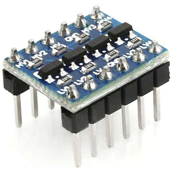 10 stk. Serie 4-kanals IIC I2C logisk niveaukonvertermodul Bidirektionel 3.3V til 5V controller til (pakke med 10)