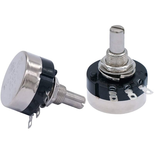 2 st RV24YN20S B102 Potensiometer 1K ohm Kolfilm Rotations Potensiometer Envarvs Potensiometer A03-6mm RV24 B102+A03