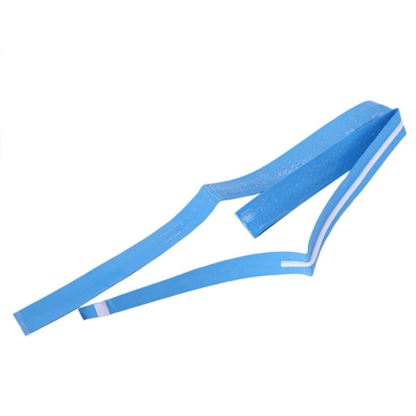 2 stk. Anti-Slip Perforeret Super Absorberende Tennis Overgrip Badminton Overgrip Racket Crush Grips (Blå)
