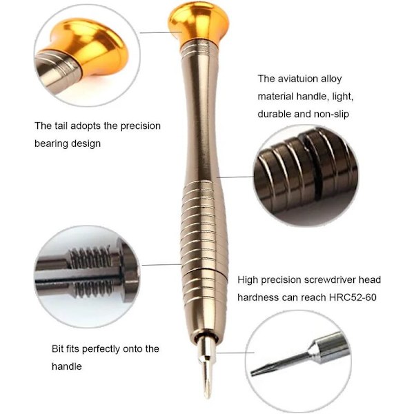 Mini Precision Screwdriver 25 in 1 Tarkkuusruuvimeisselikokoel Korjausvälineet, Ruuvimeisselivälineet Nahkakotelo iPhone, Matkapuhelin, Kannettava tietokone, Kello