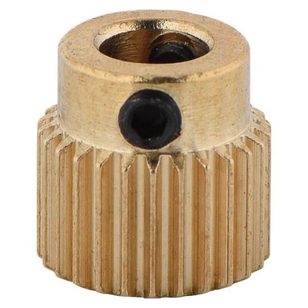 Mässing Extruderhjul 26/40 Tänder 10st Mässing Extruderhjul för CR-10.CR-10S, Ender 3, Ender 3 Pro, MK7 MK8 Extruder (26 Tänder)