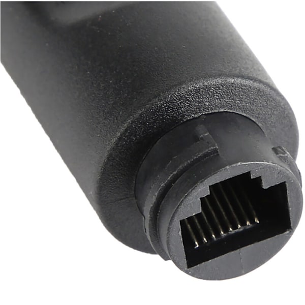 24V Vattentät IP-kamera Ethernet Strömförsörjning Poe Adapter Kabelfördelare Injektor Svart -