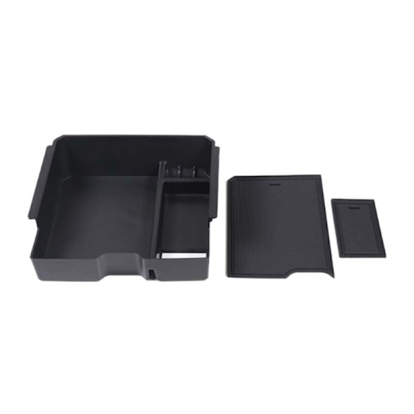 For Ranger Everest 2023 Center Console Storage Tray, Armrest Box Insert (Electric Handbrake Version)