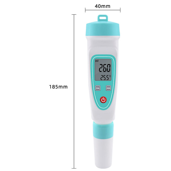 ORP- Digital Pen Typ Testare Oxidation Reduction Potential Tester Pen ORP Test Extern/Inbyggd Elektrod