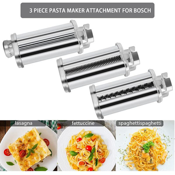 Pastakoneen lisäosa, pastanvalmistus, spagetti- ja fettuccine-leikkurin lisävarusteet C