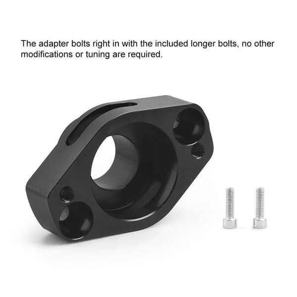 Blow Off Ventil Adapter Turbo Sort BOV til 2016+ 3.5 , 2.7