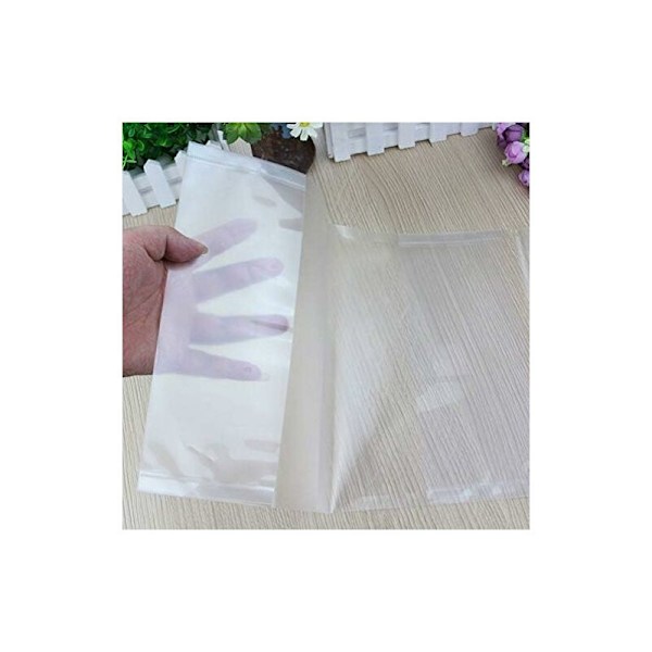 Bokomslag, Skyddande PP Säker Vattentätt Omslag Transparent Nubuck Material Självhäftande Övningsbokjacka - 30 Stycken, 21 x 15cm / 26 x 19cm